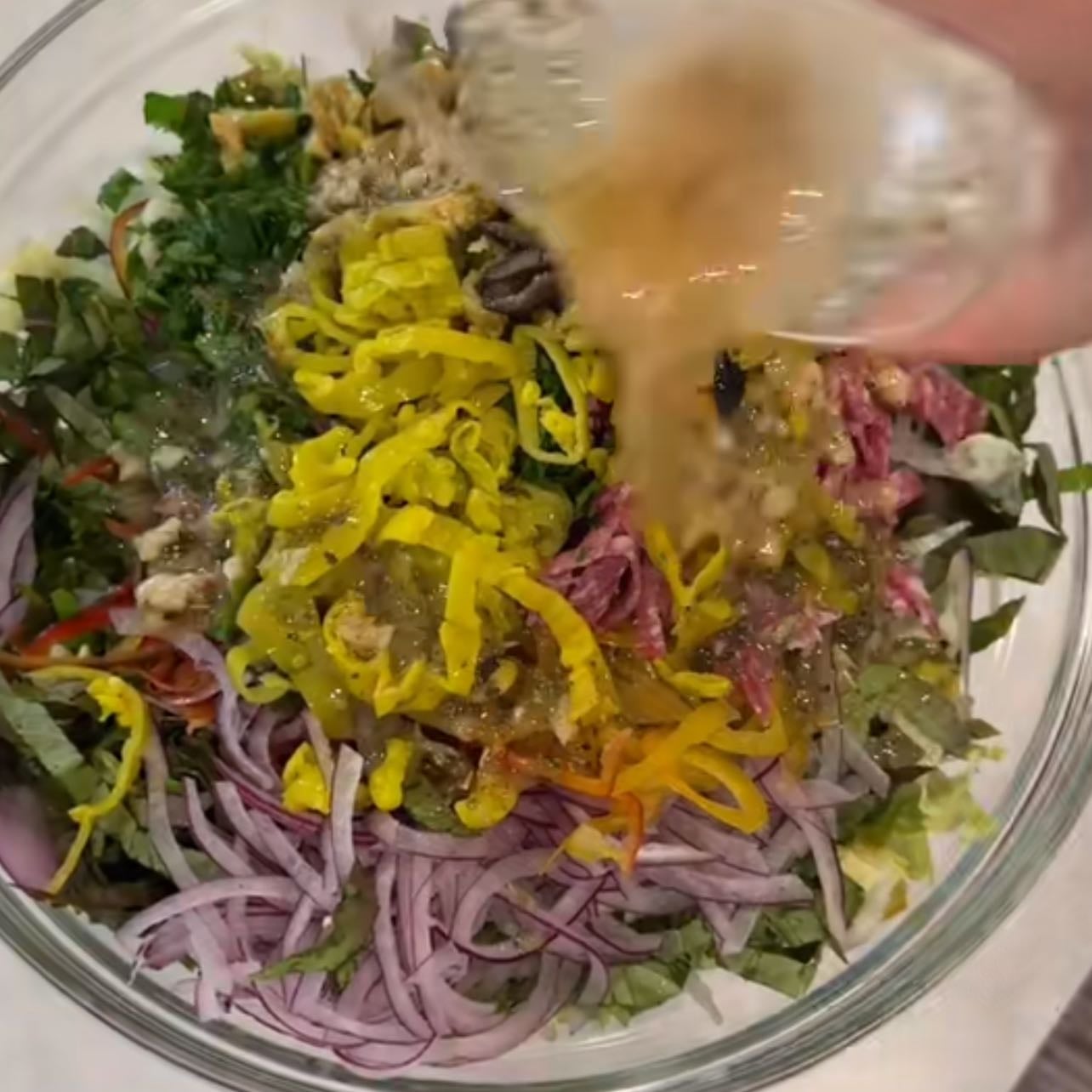 Rainbow salad - Emily Mariko