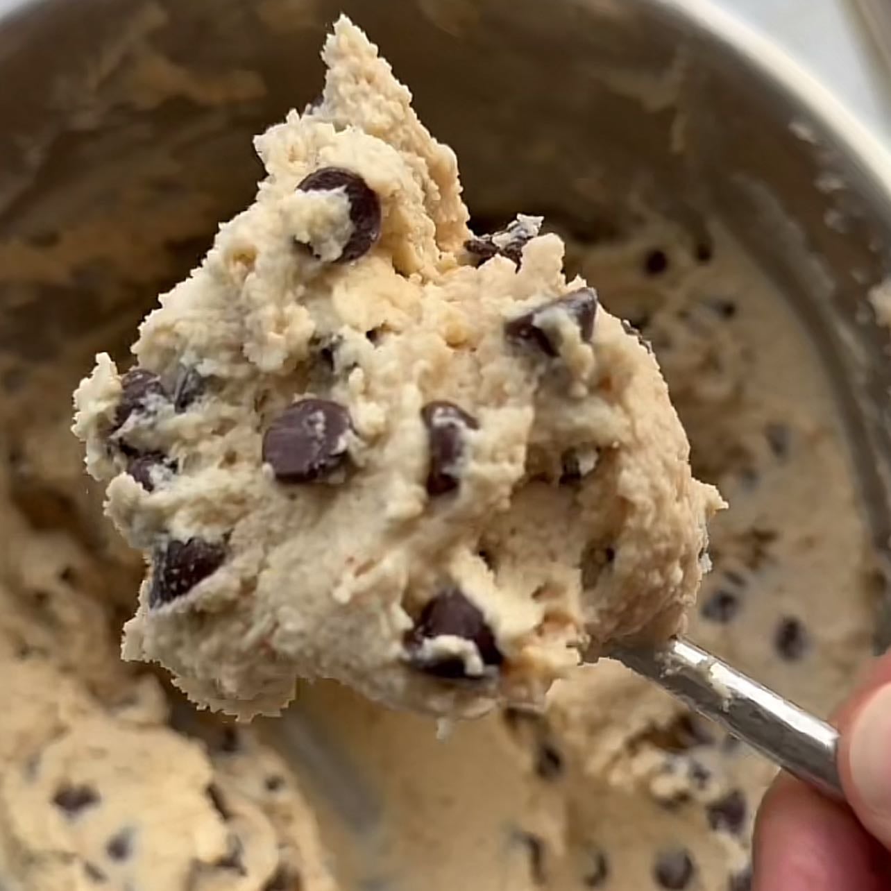 Cottage cheese cookie dough