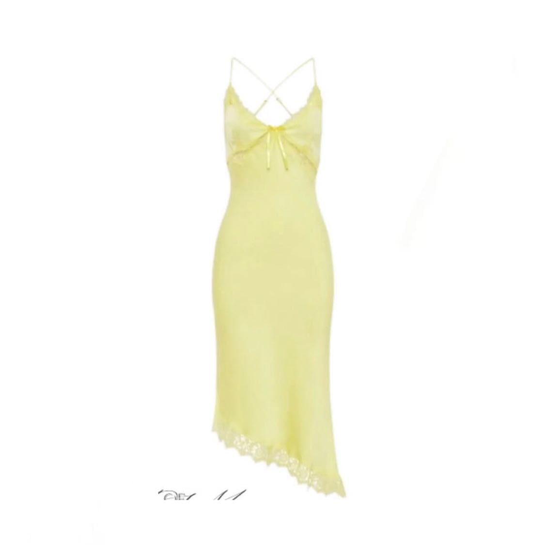 Crawford satin midi dress - Unavailable