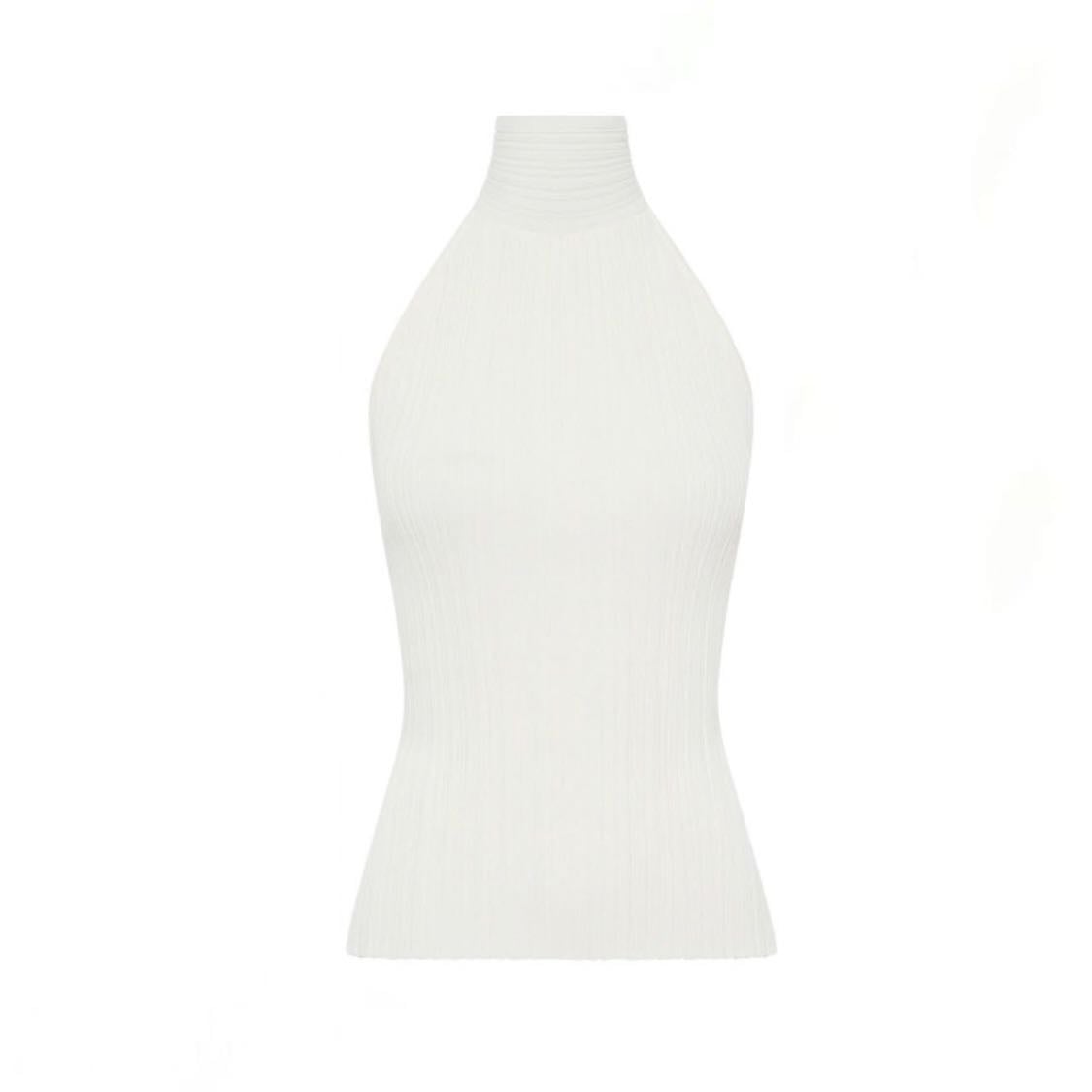 Laila longline halter rib knit top - $ 30 USD