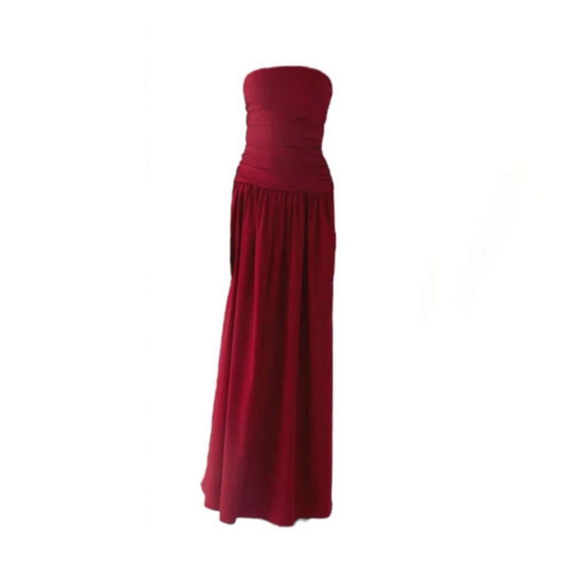 Carmel maxi dress - merlot - $97 USD