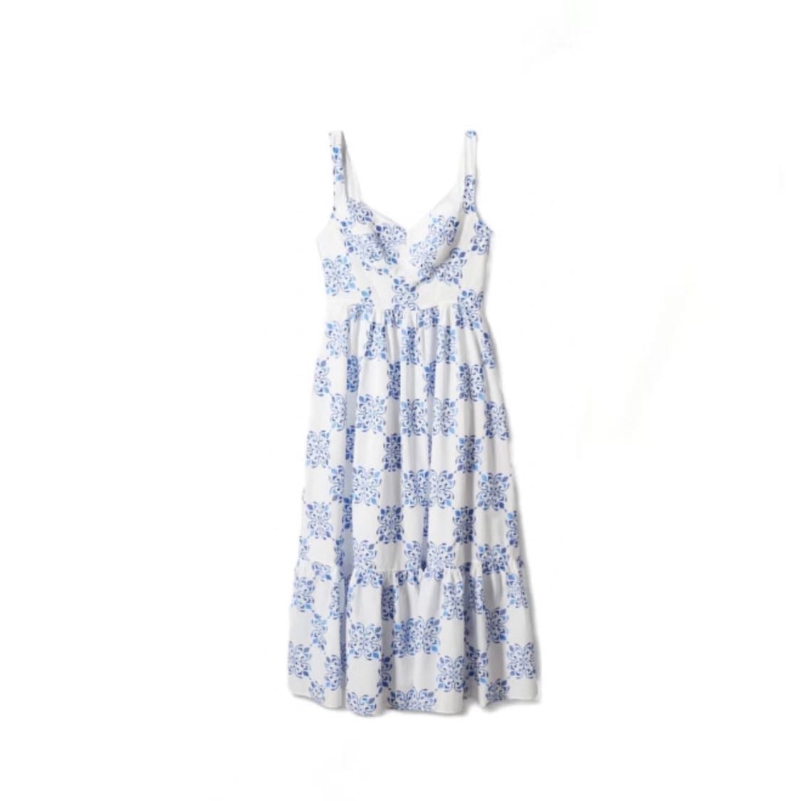 Embroidered flared dress - Unavailable