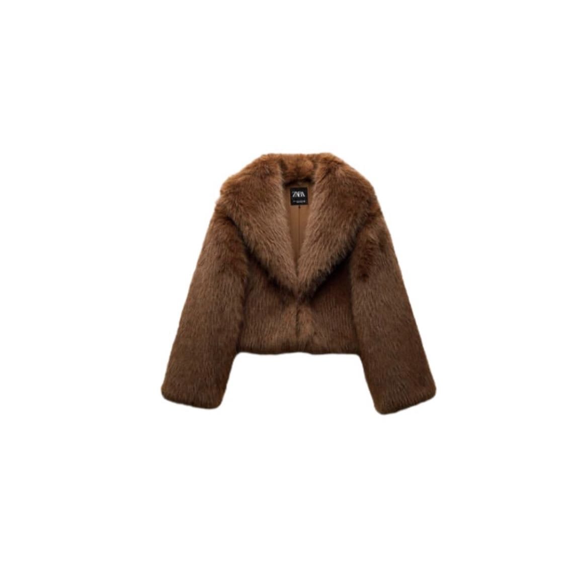 Short faux fur jacket - $73 USD