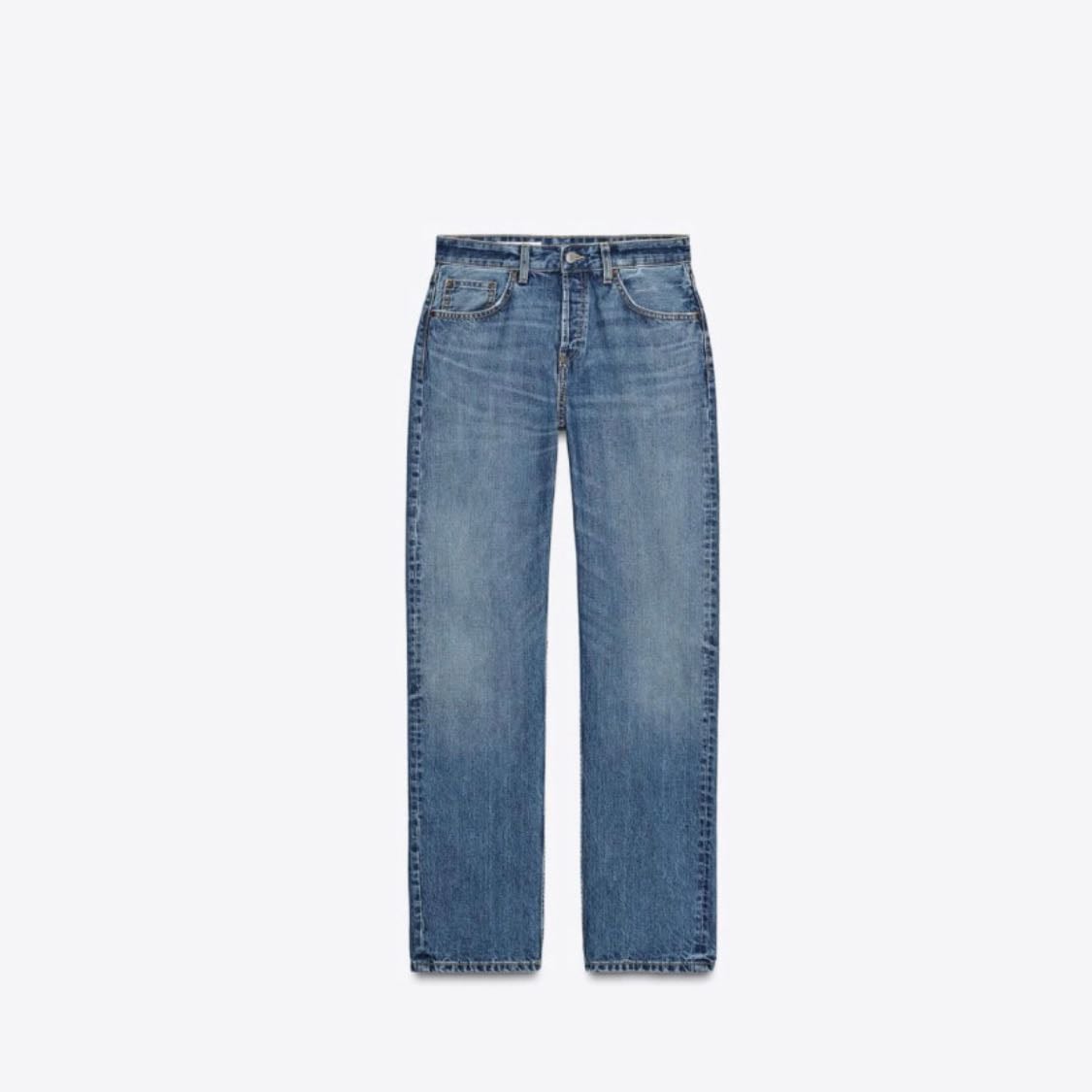 Trf mid rise straight leg jeans - $42 USD