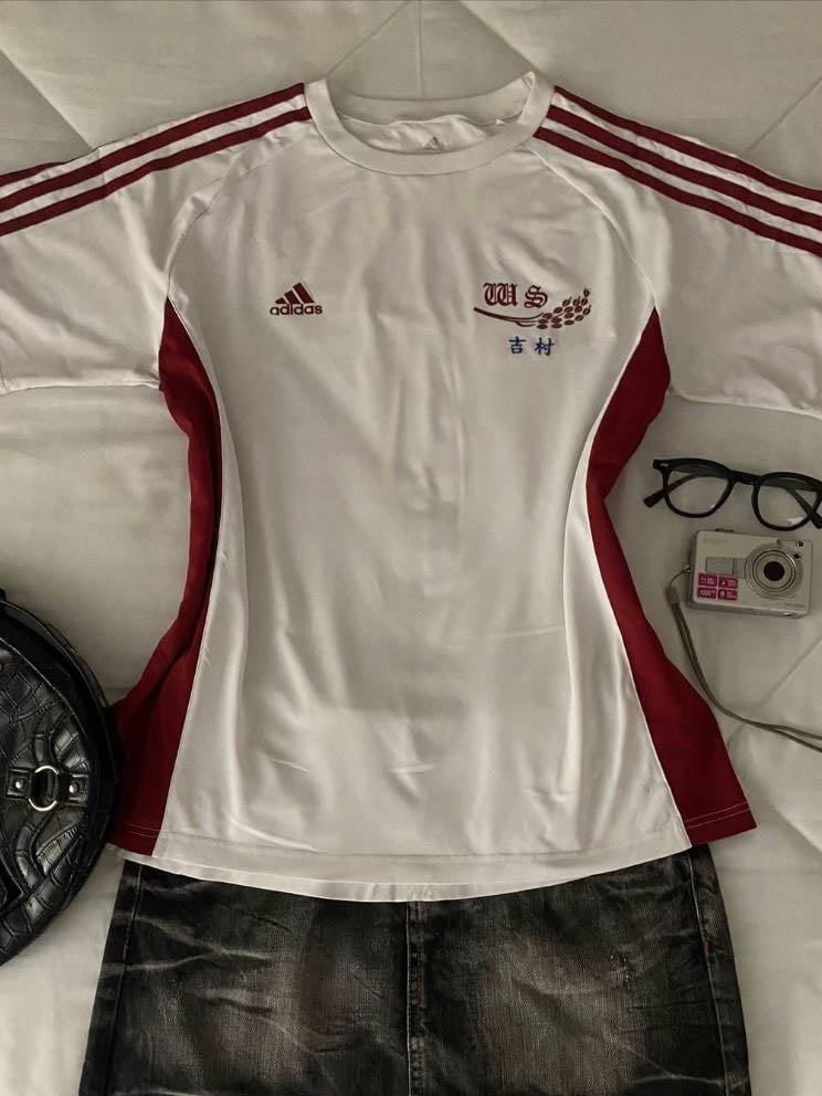 basic jersey - Adidas football jersey white & red