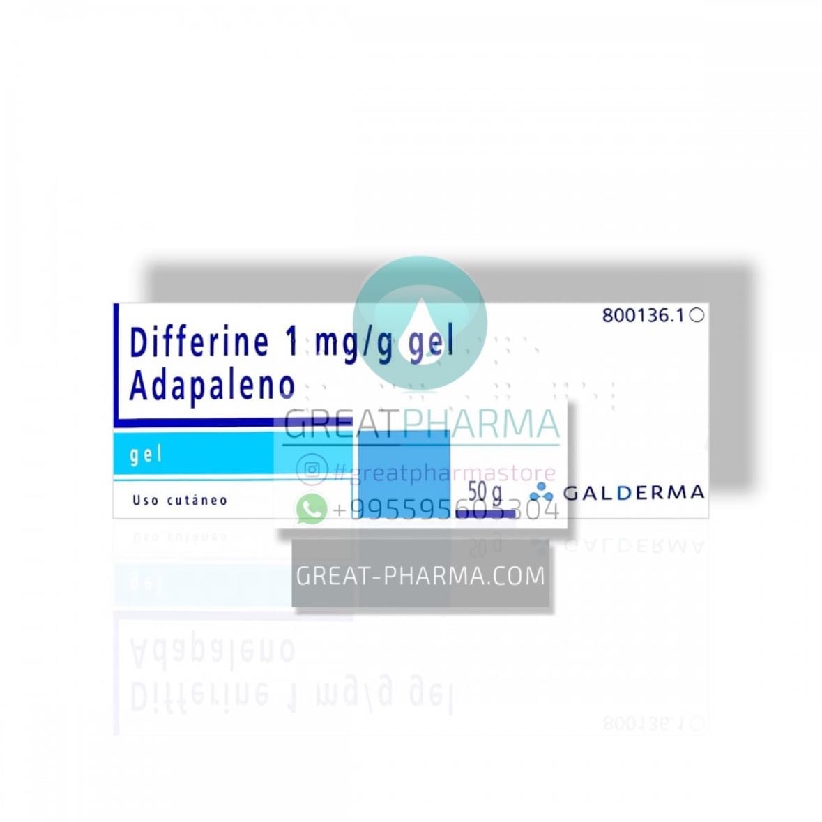 Differine 1 mg/g Gel