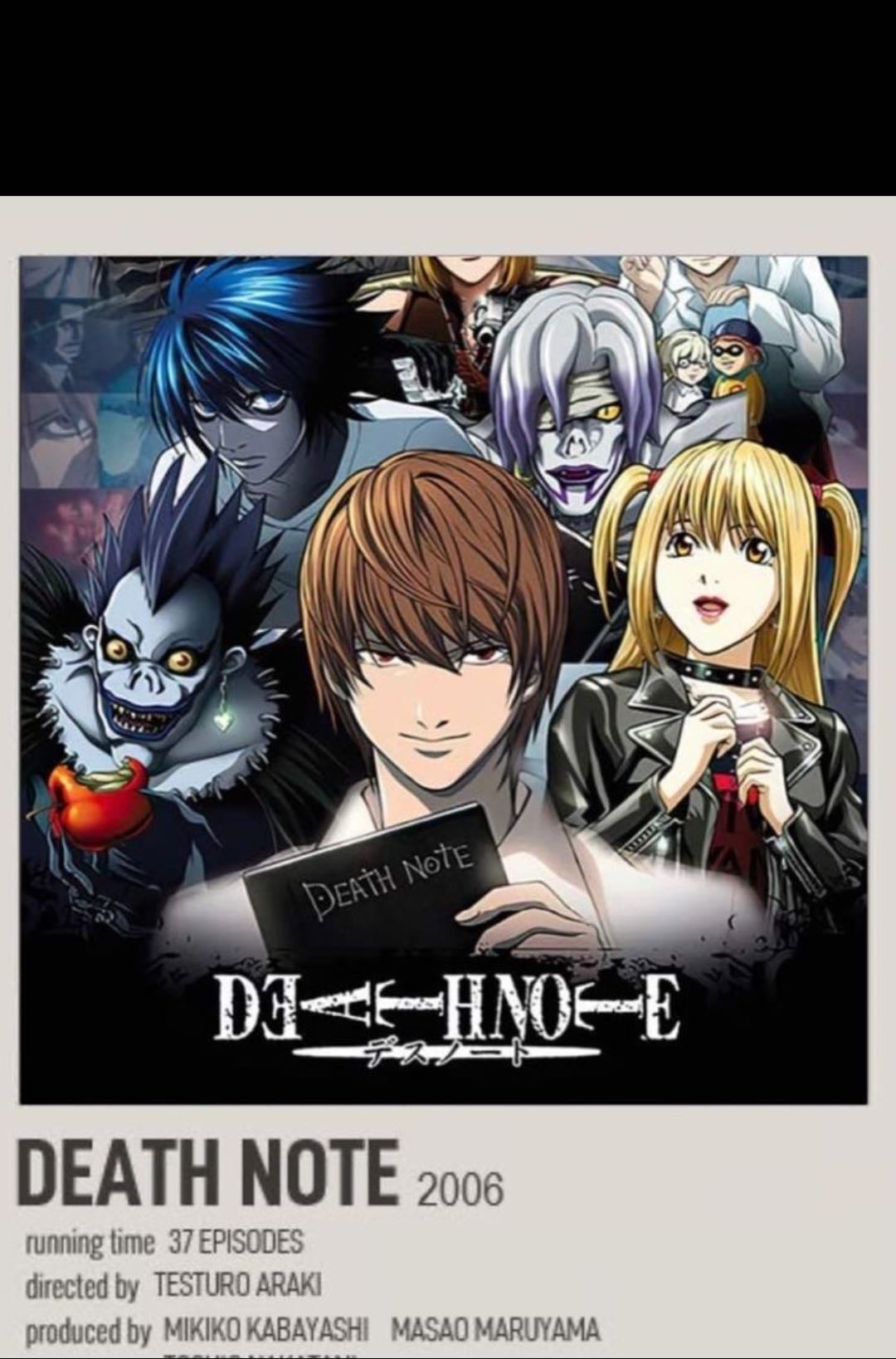 Death Note - THE PLOT.