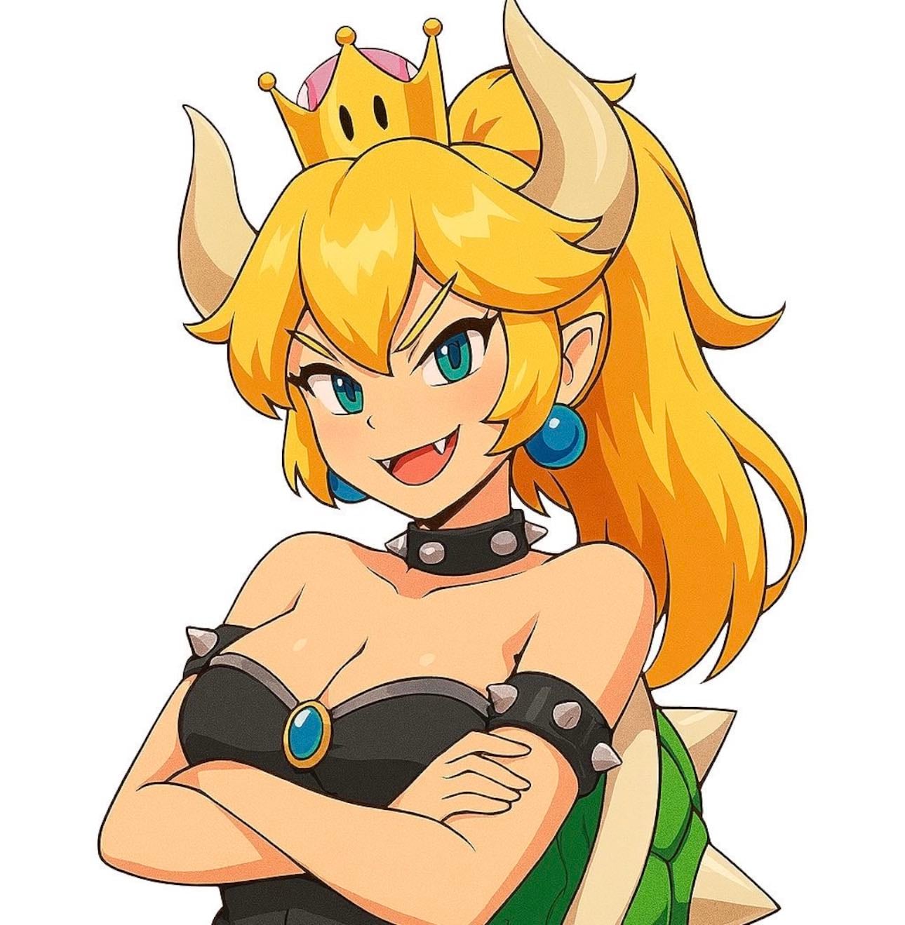 Bowsette - Mario Bros