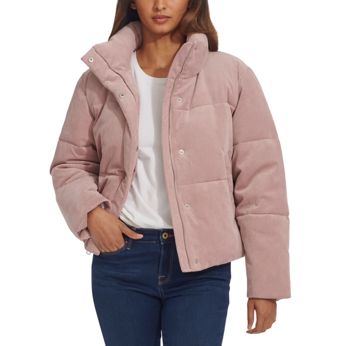 Levi’s White Puffer Jacket - White