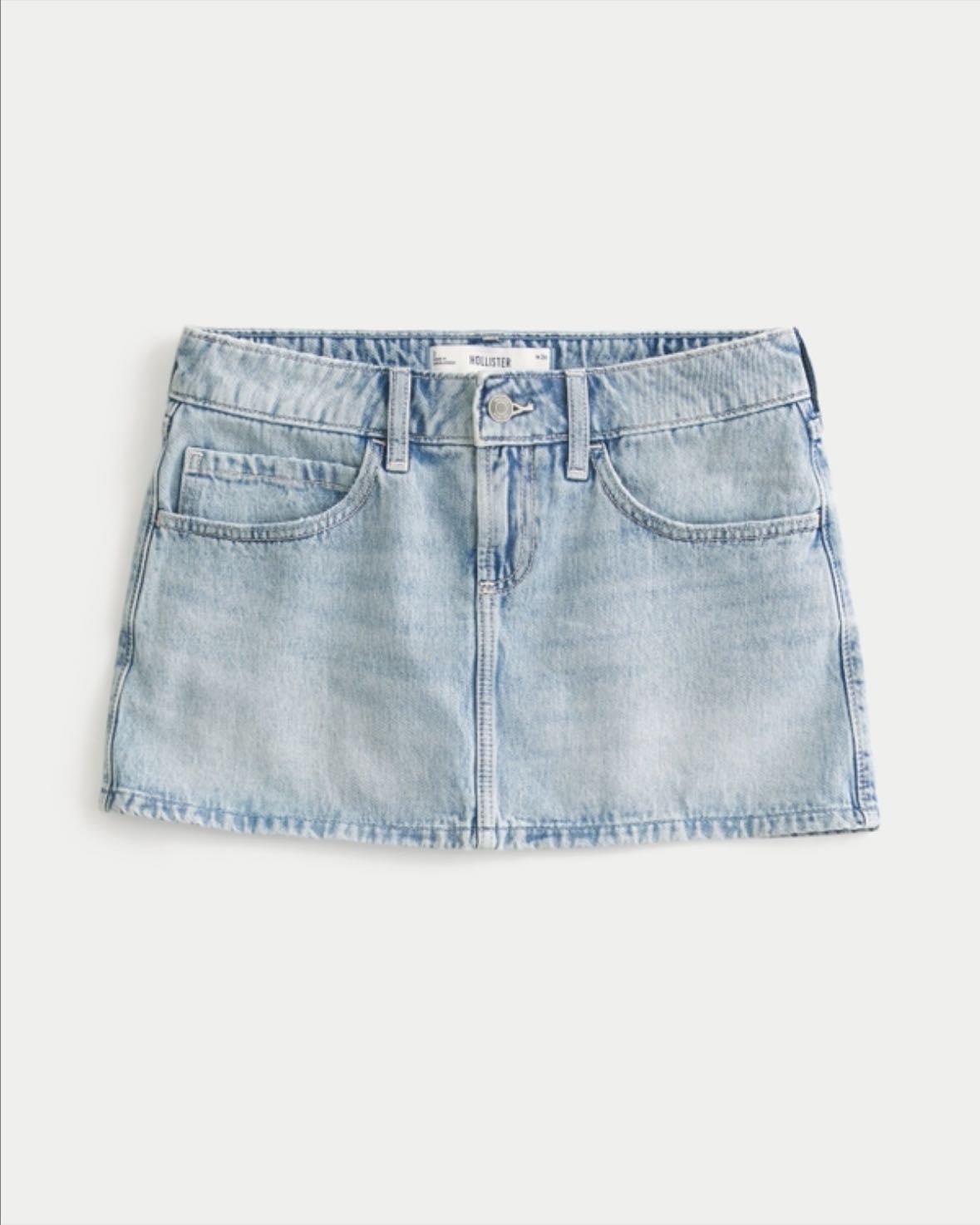 Denim skirt - Light wash