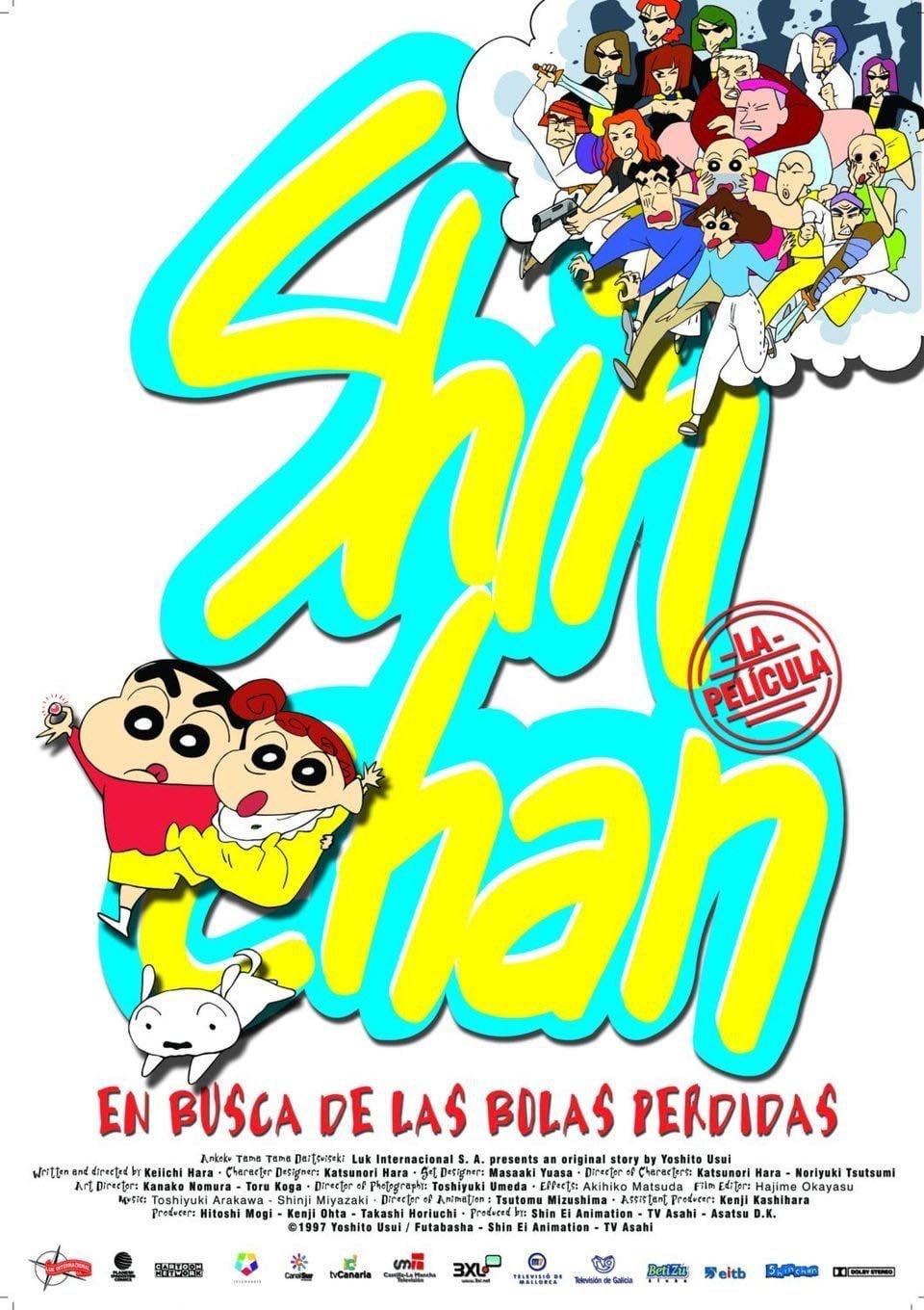 Shin Chan en busca de las bolas perdidas - 原恵一 · 1997
