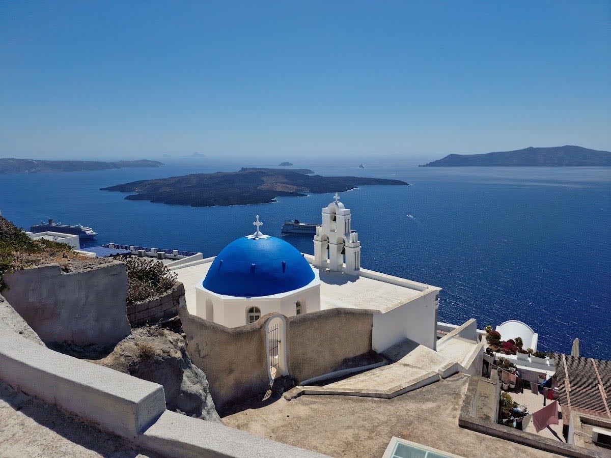 Three Bells of Fira - Santorini