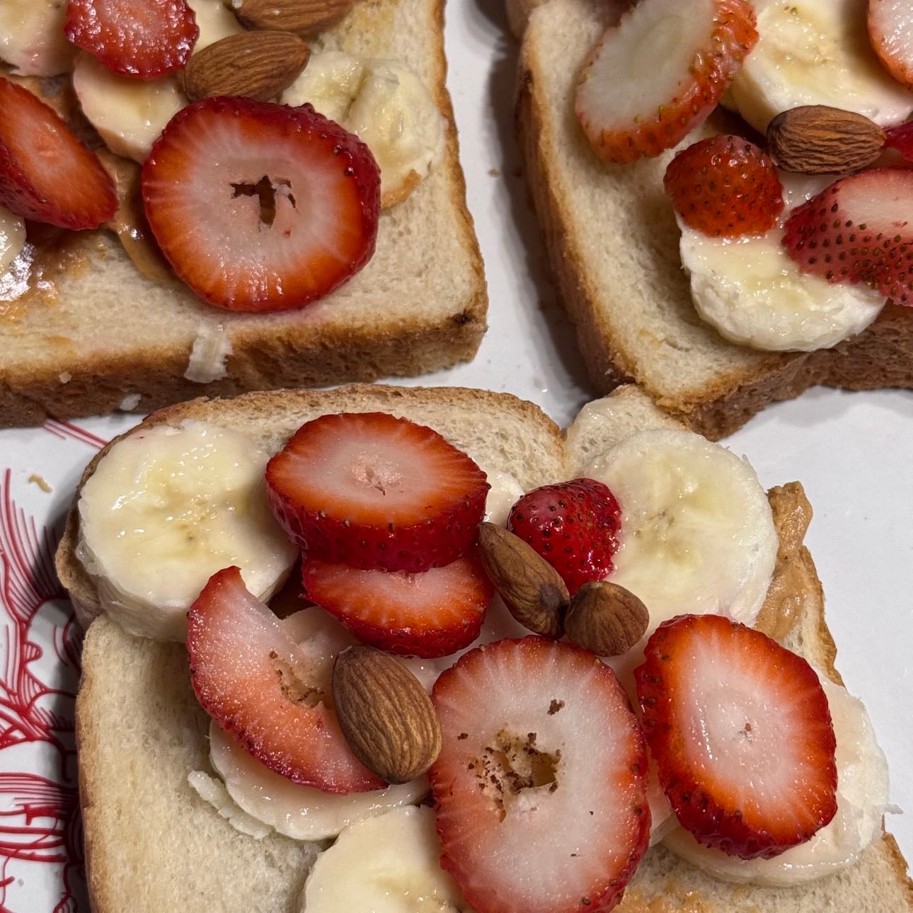 Toast de plátano