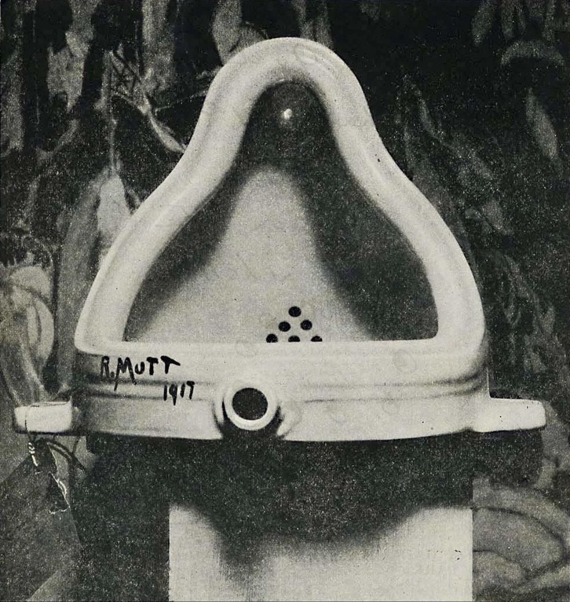 La fuente (1917) - Marcel Duchamp