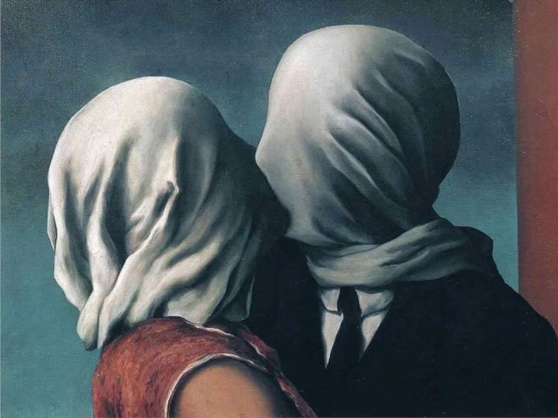 Los amantes - René Magritte