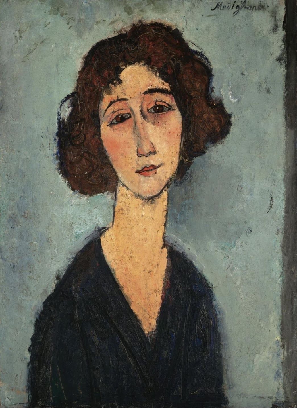Retrato de Jeanne Hébuterne (1918) - Amedeo Modigliani