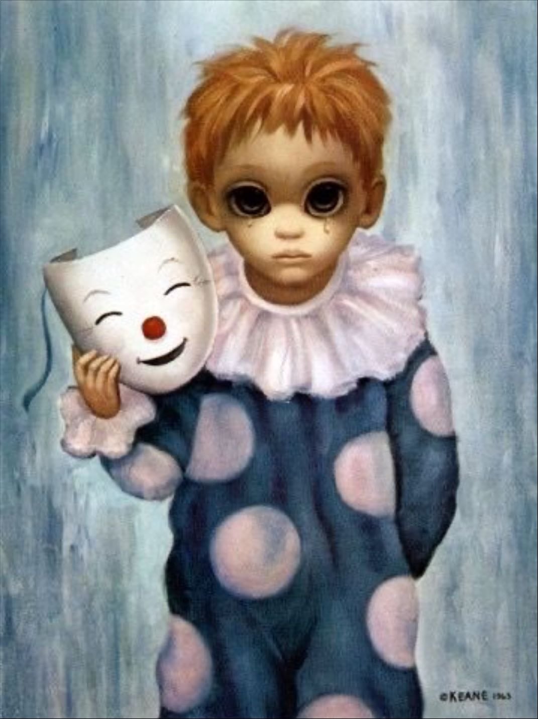 Sad Clown - Margaret Keane