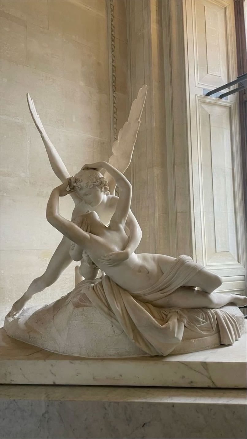 Psique reanimada por el beso del amor - Antonio Canova