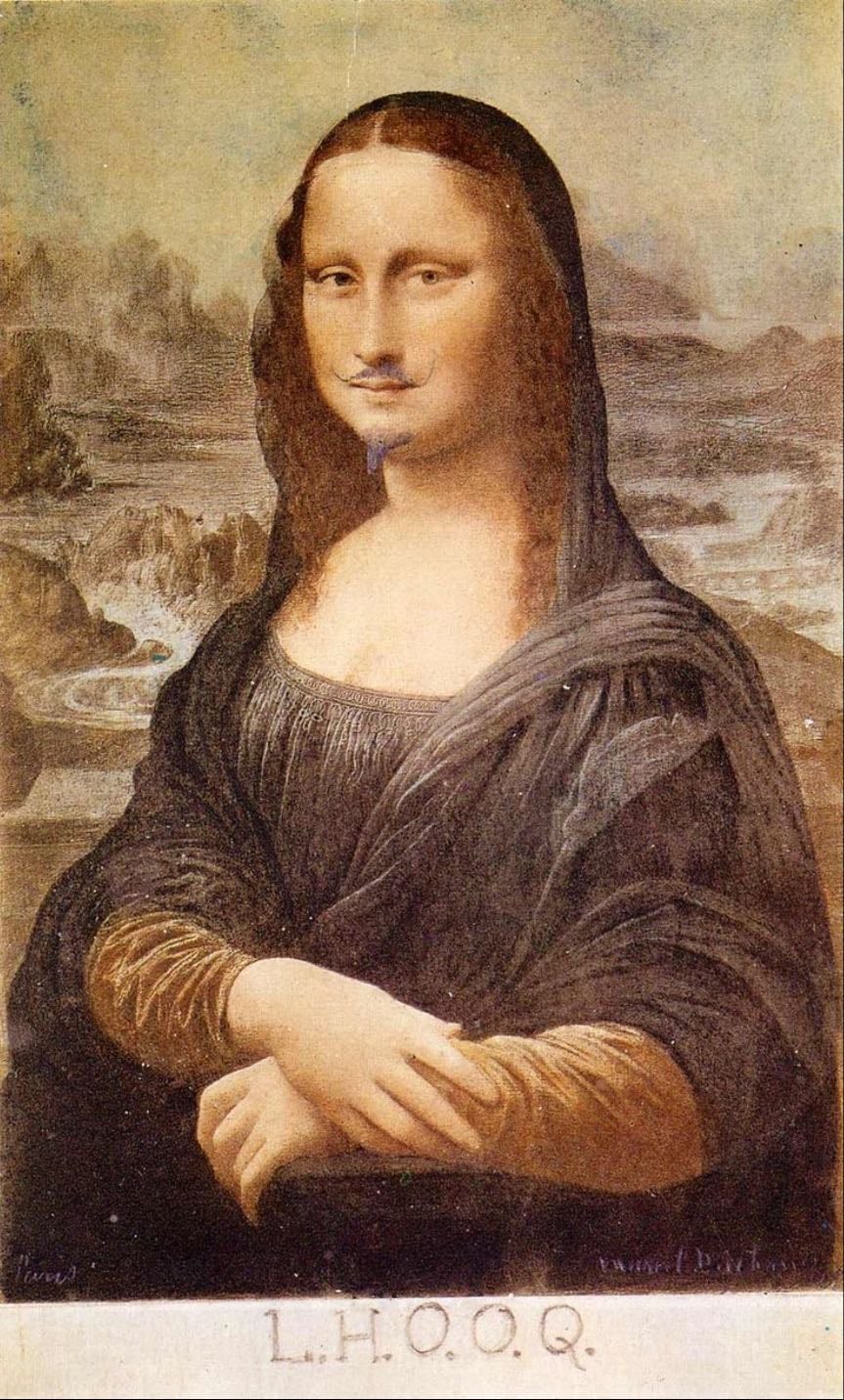 L.H.O.O.Q - Marcel Duchamp