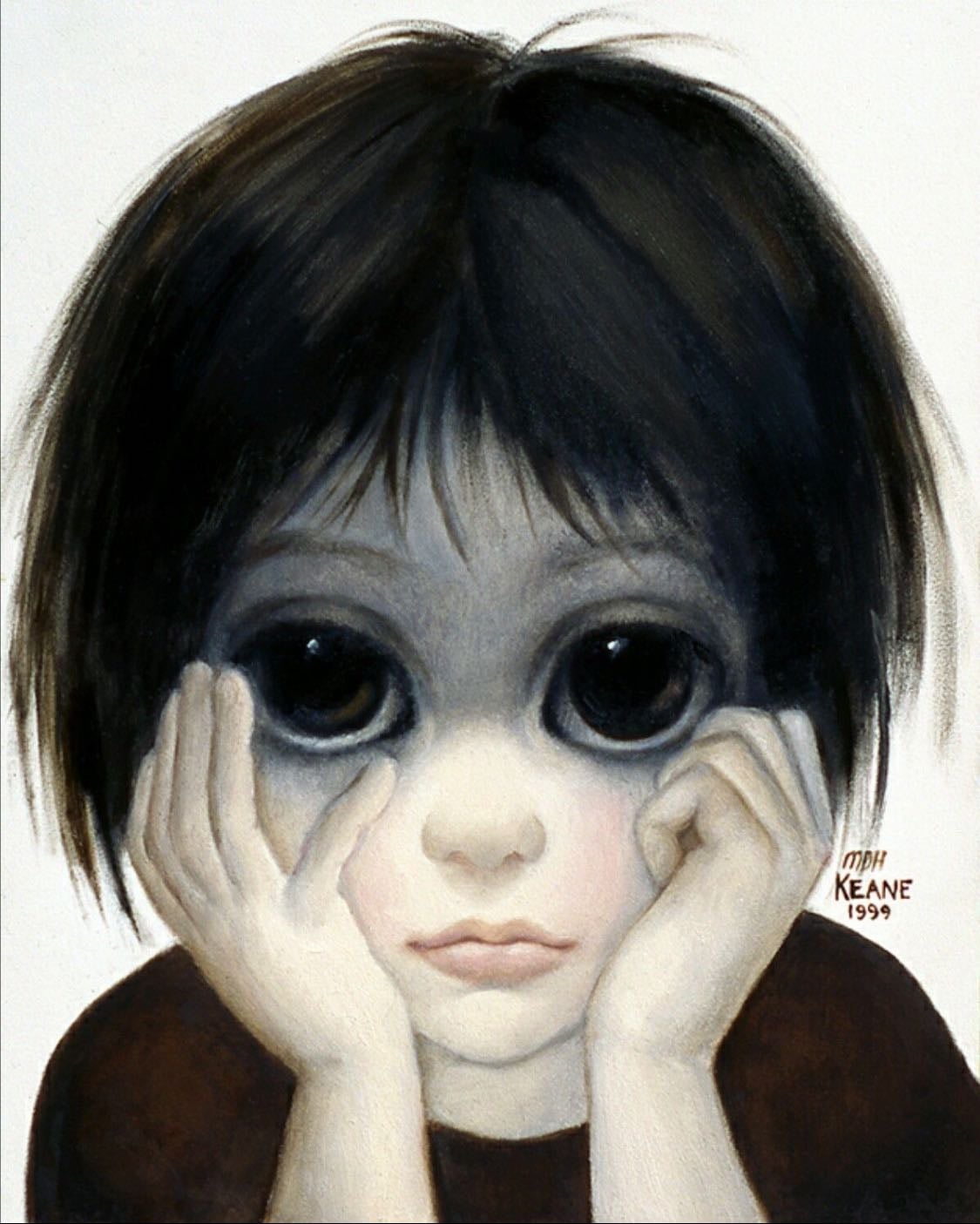 The big eyes - Margaret Keane