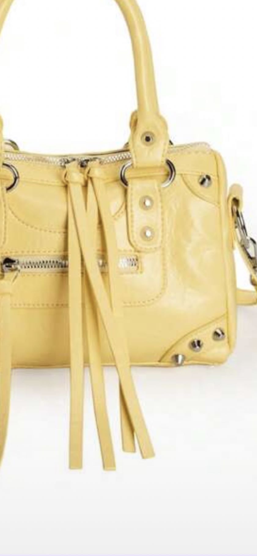 Bolsa shein amarela