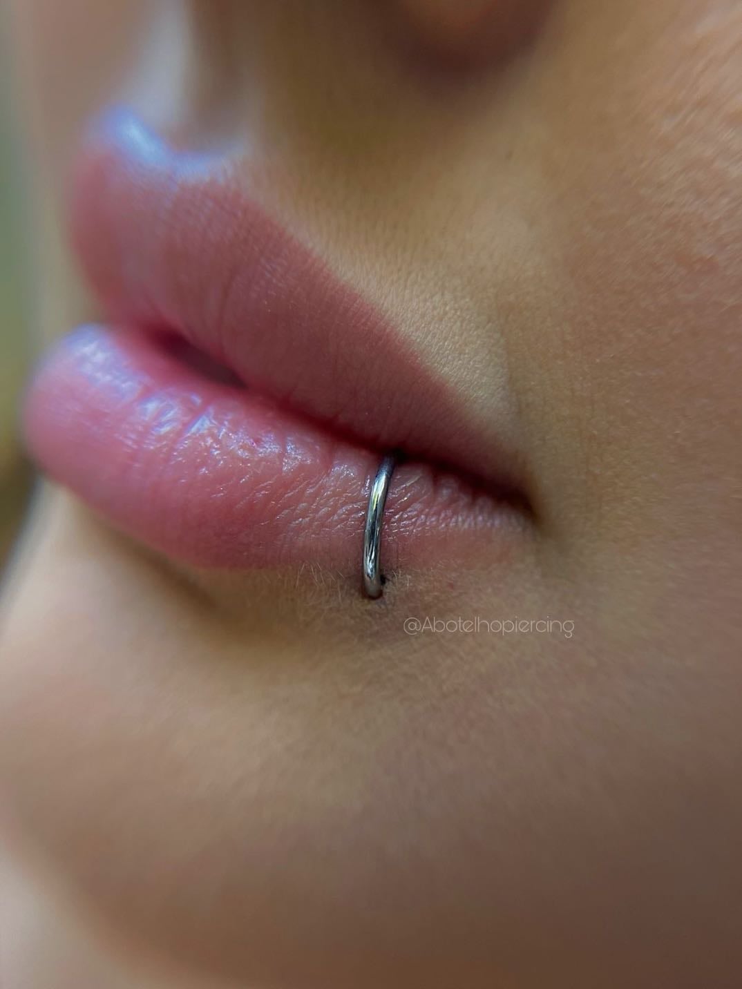 Piercing na boca