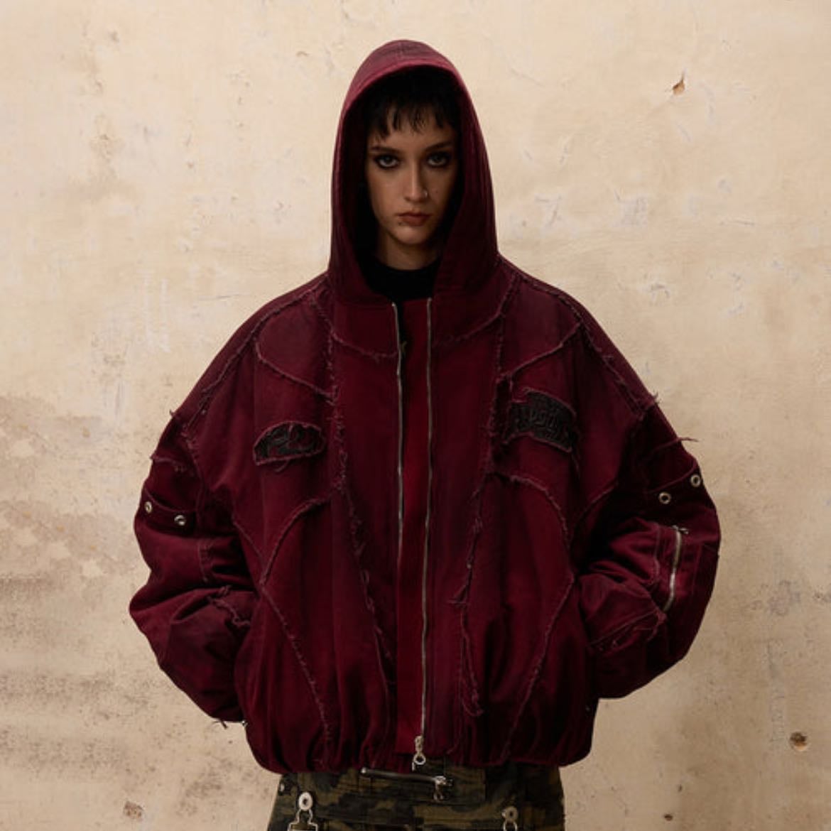 PERSONSOUL HAND BRUSHED DIRTY COTTON JACKET - $219 USD