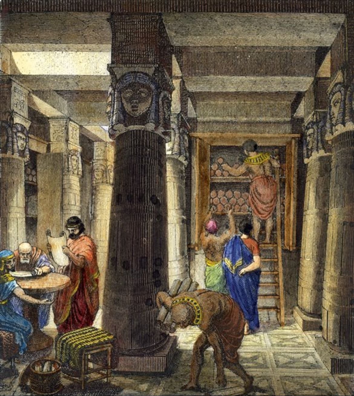 Historia de la biblioteca de alejandría