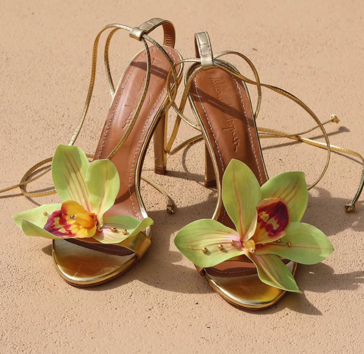 Alameda Turquesa - Prudence heels in gold