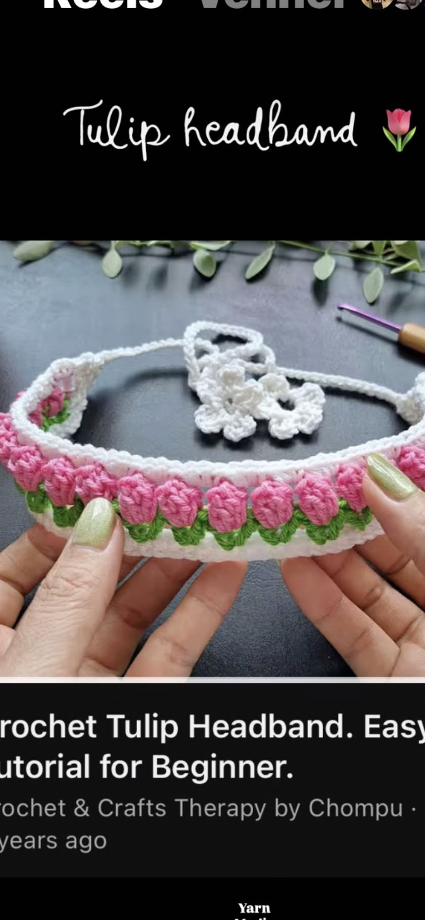 Tulip headband