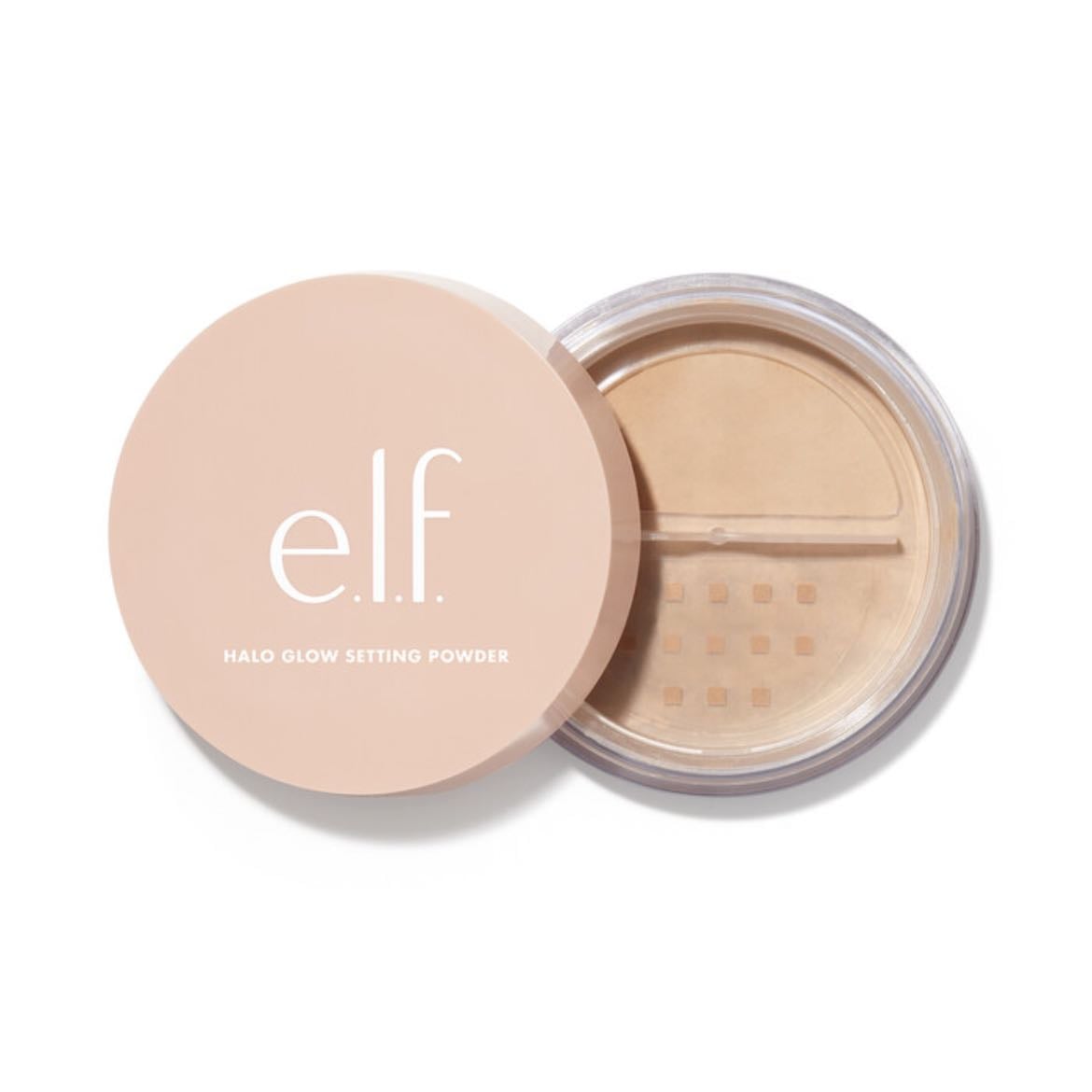 Elf Halo Glow Setting Powder - Polvo Suelto Tono Light Pink