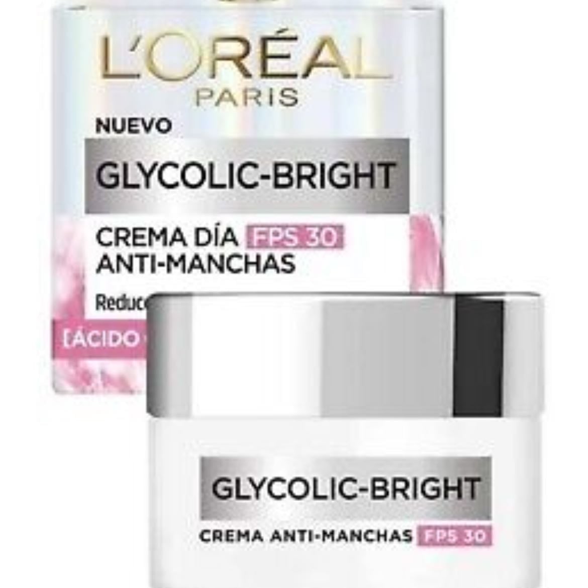 Crema Día Anti-manchas Con Ácido Glicólico L'oréal Paris - Todo tipo de piel