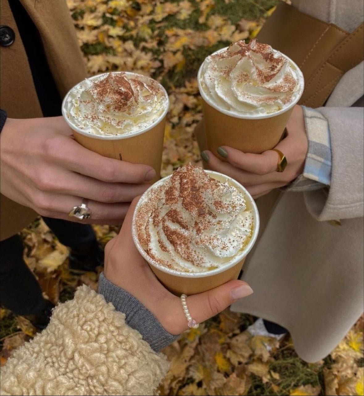 Drink a pumpkin spice drink
