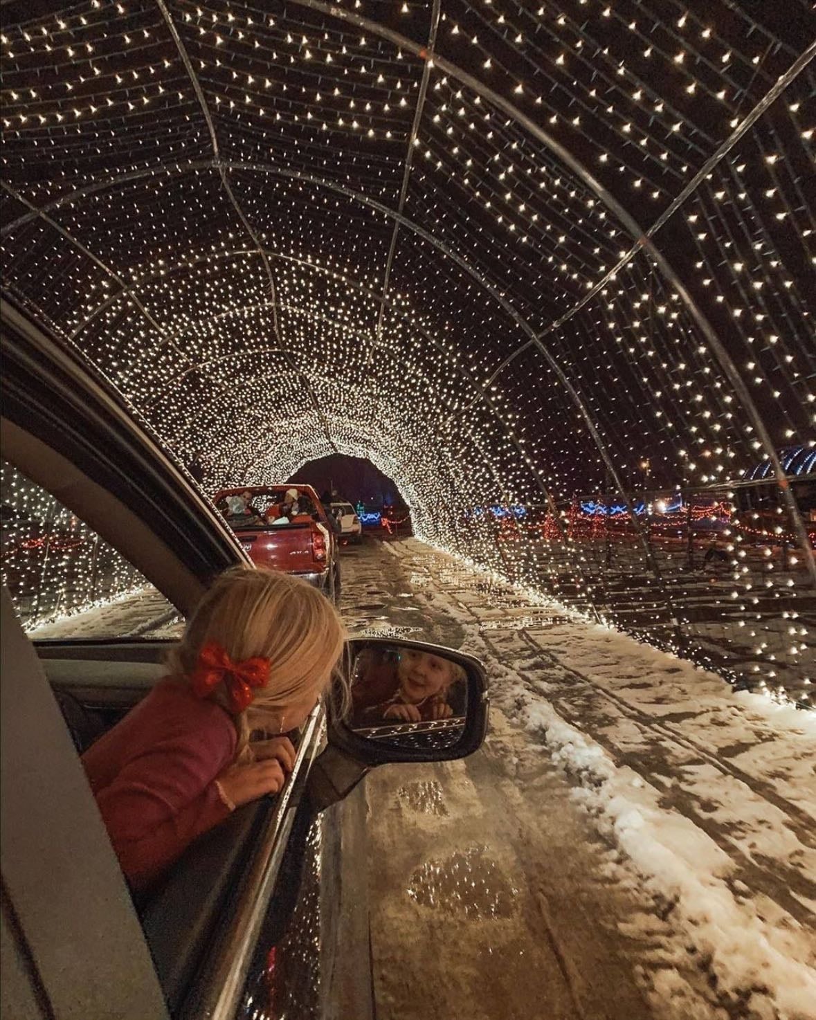 Christmas lights drive