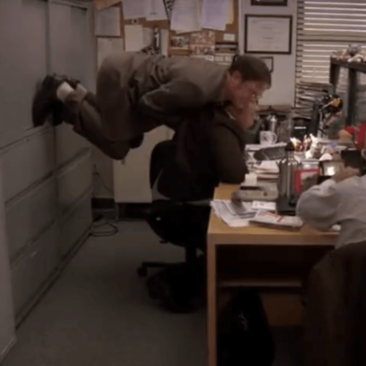Dwight K. Schrute, (Acting) Manager - Season 7, episode 25