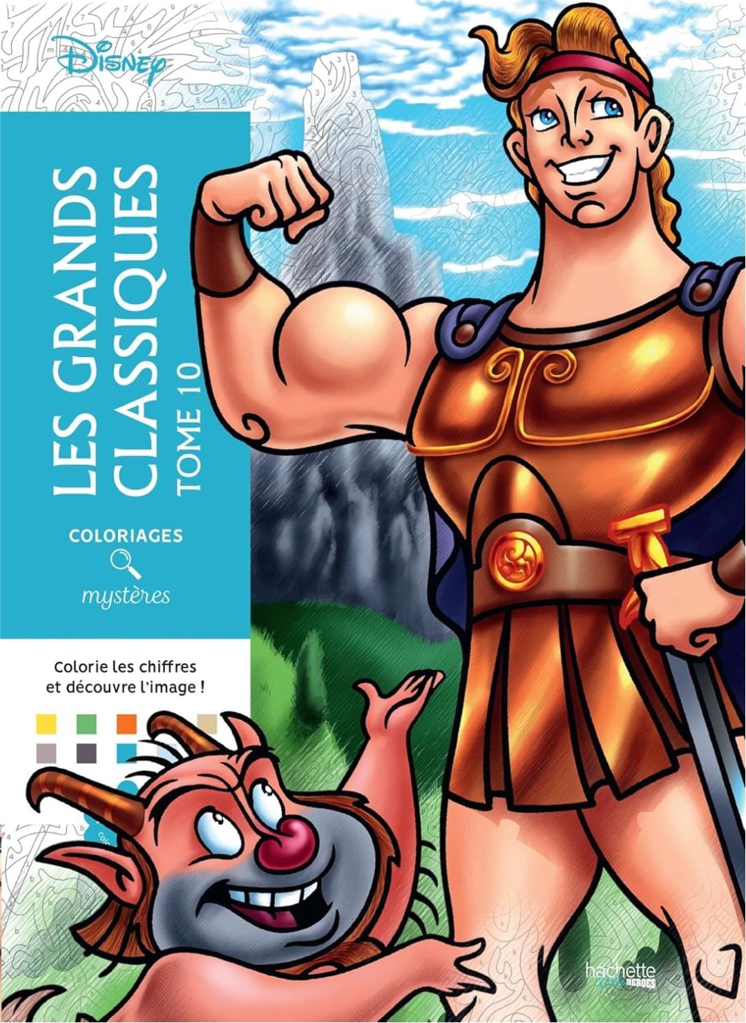Libro grandes clásicos - Libro colorear Disney Les grands clasiques