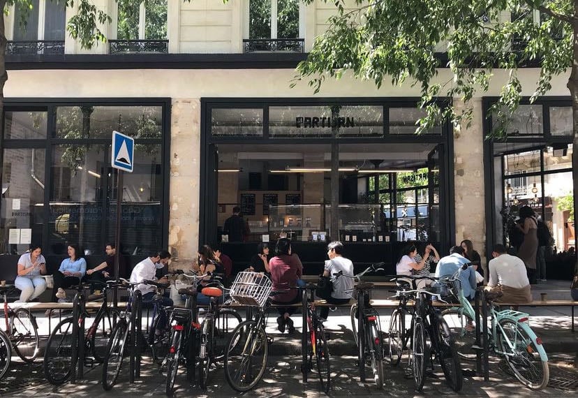 Partisan Café Artisanal - Marais bfast,brunch spot