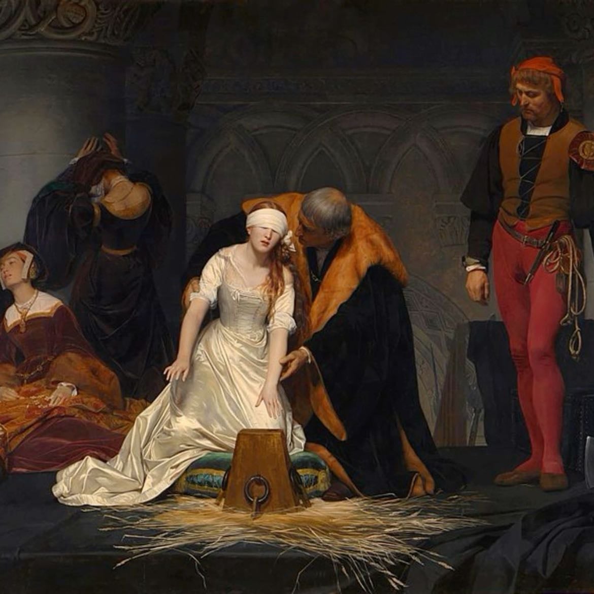 The Execution of Lady Jane Grey - Paul Delaroche, 1833