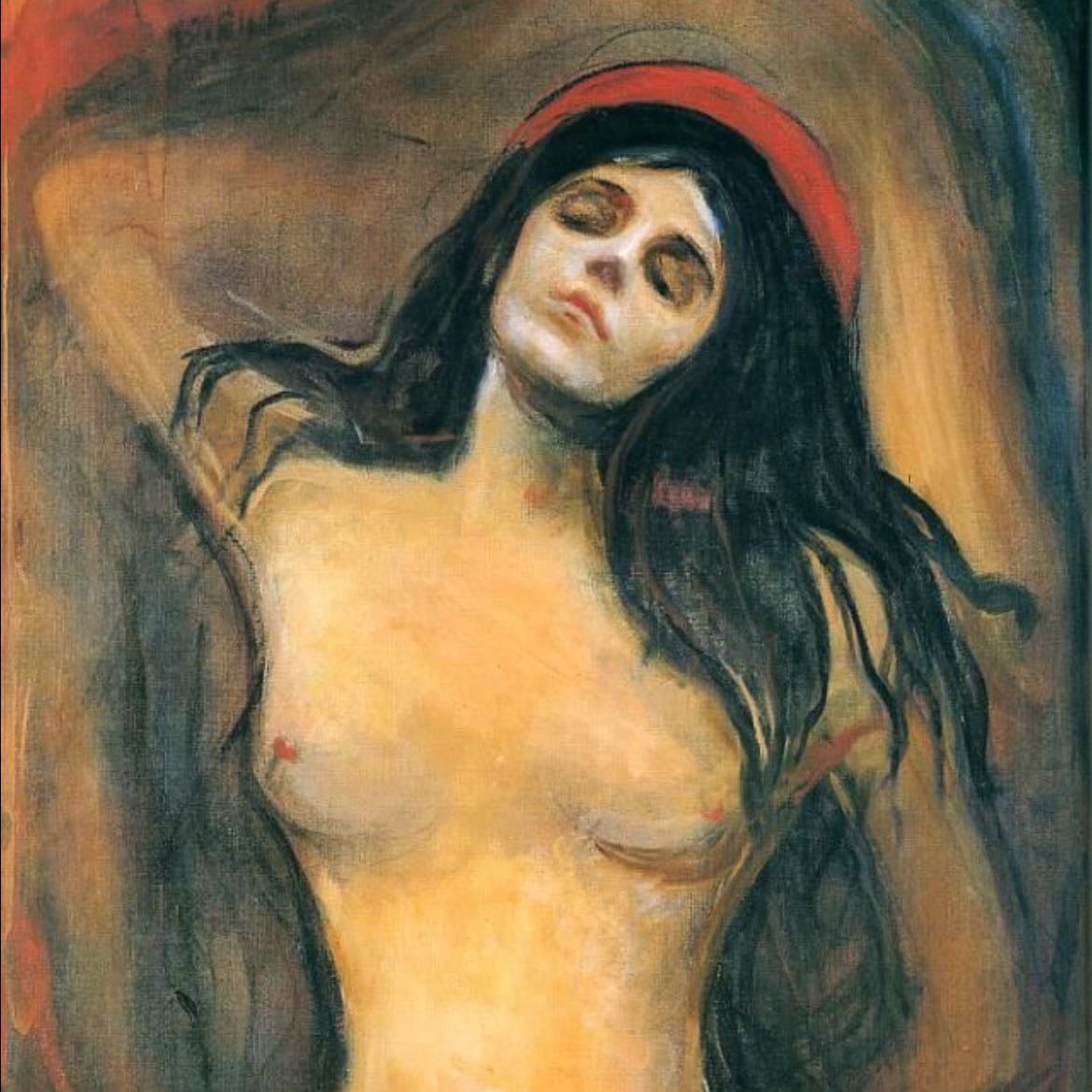 Madonna - Edvard Munch, 1895