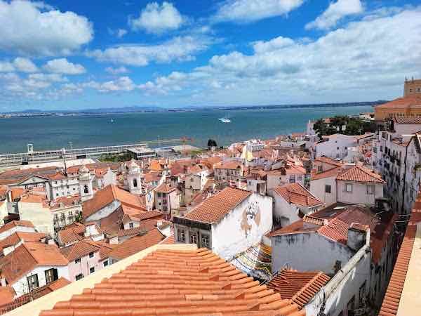 Miradouro das Portas do Sol - Watch sunset Lisbon