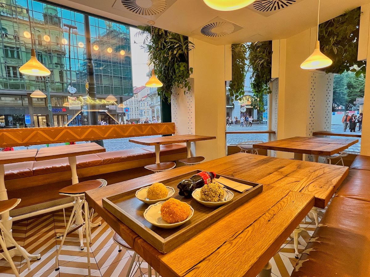 Knedlín +’. - Restaurant with knedle