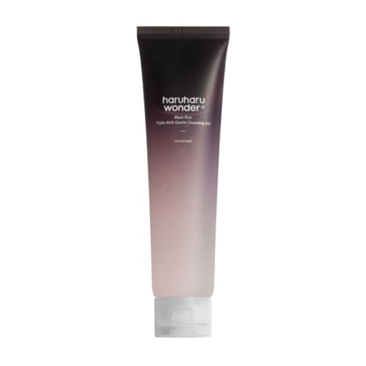 Black rice triple AHA gentle cleansing gel - Haruharu wonder