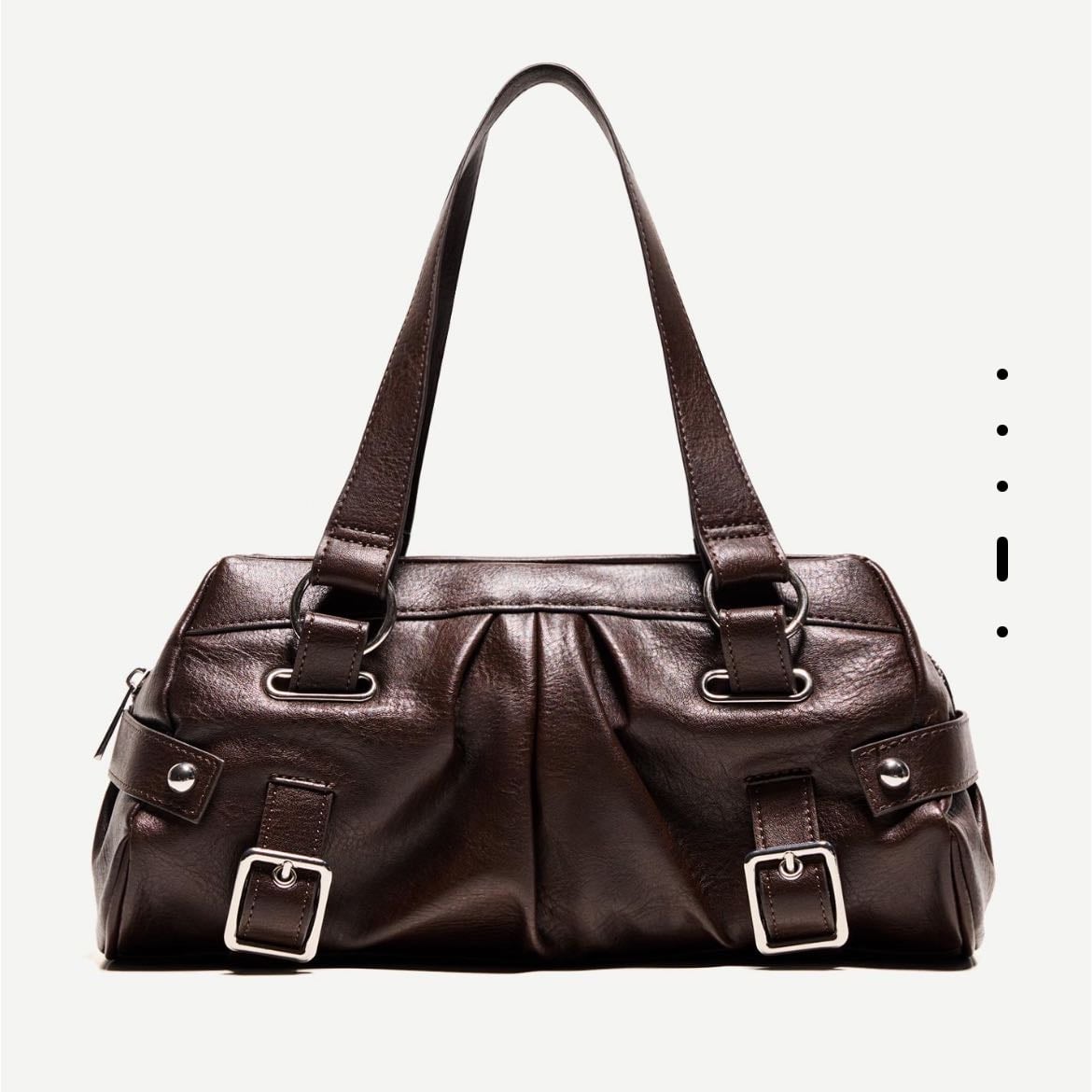 Sac bowling boucles - BERSHKA