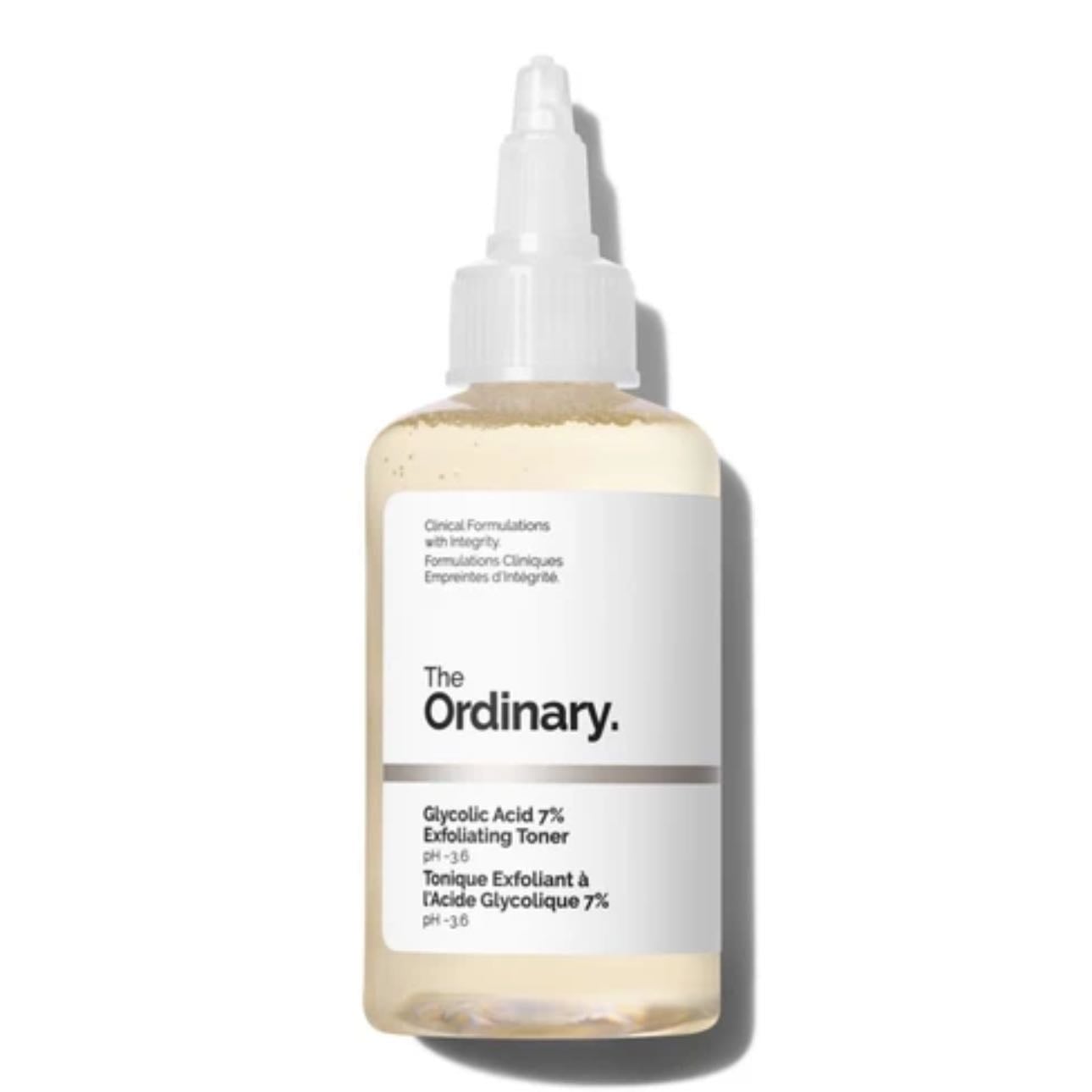 THE ORDINARY Glycolic Acid Exfoliating Toner - Scalp exfoliation
2x/week 30 min