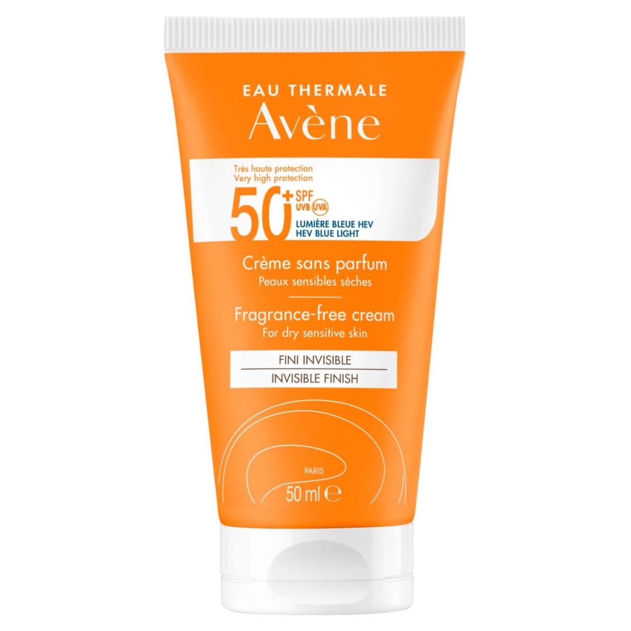 AVÈNE Sunscreen SPF 50+ Invisible Finish