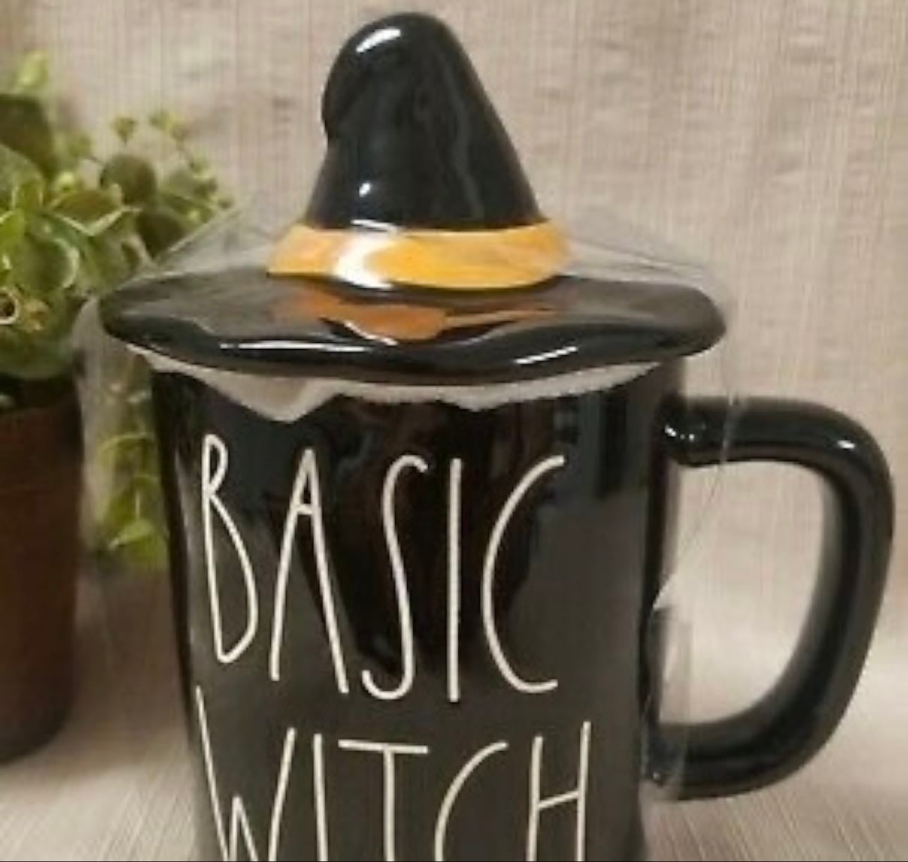 RAE DUNN Witch Hat Topper Mug