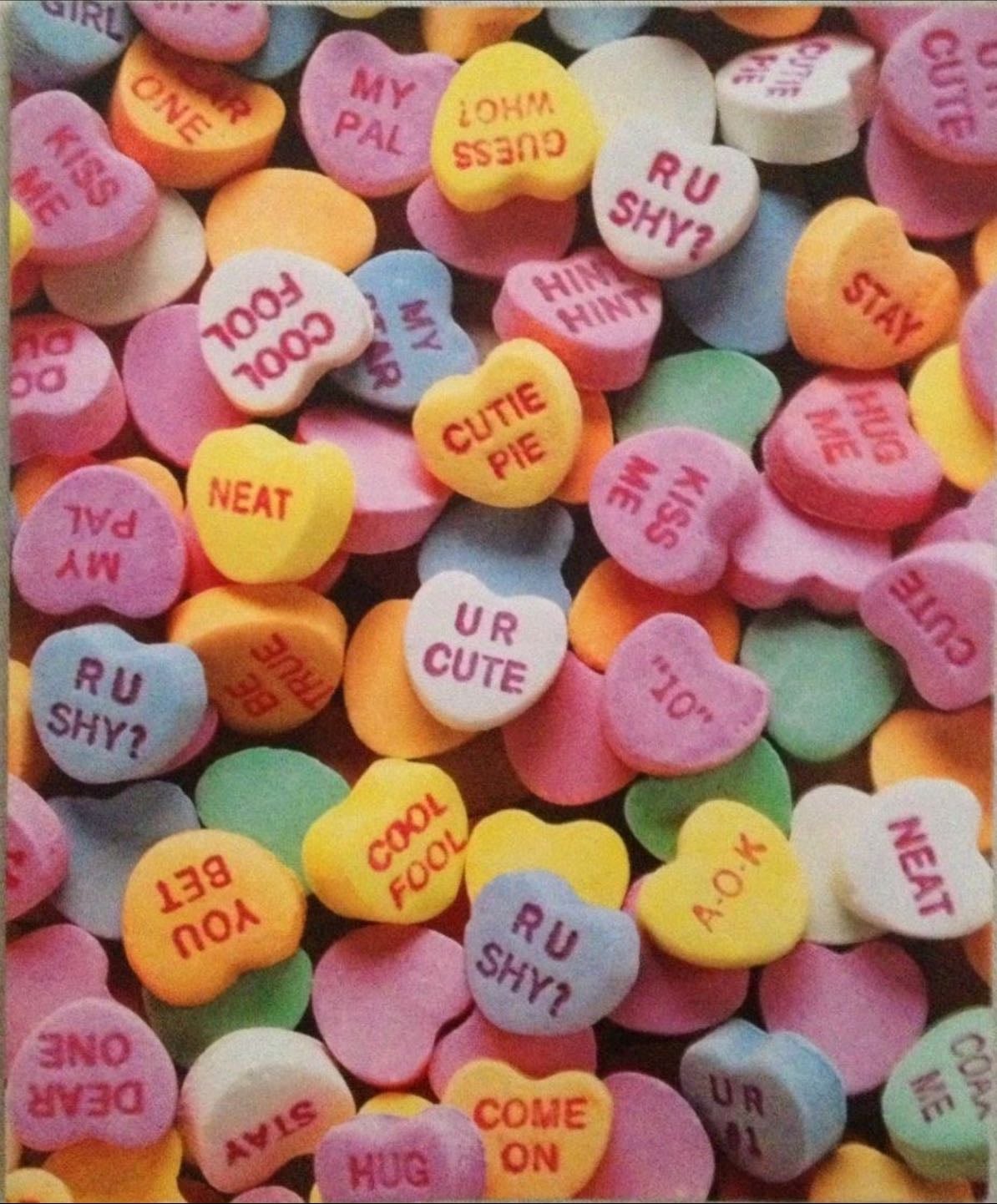 Eat Conversation Hearts