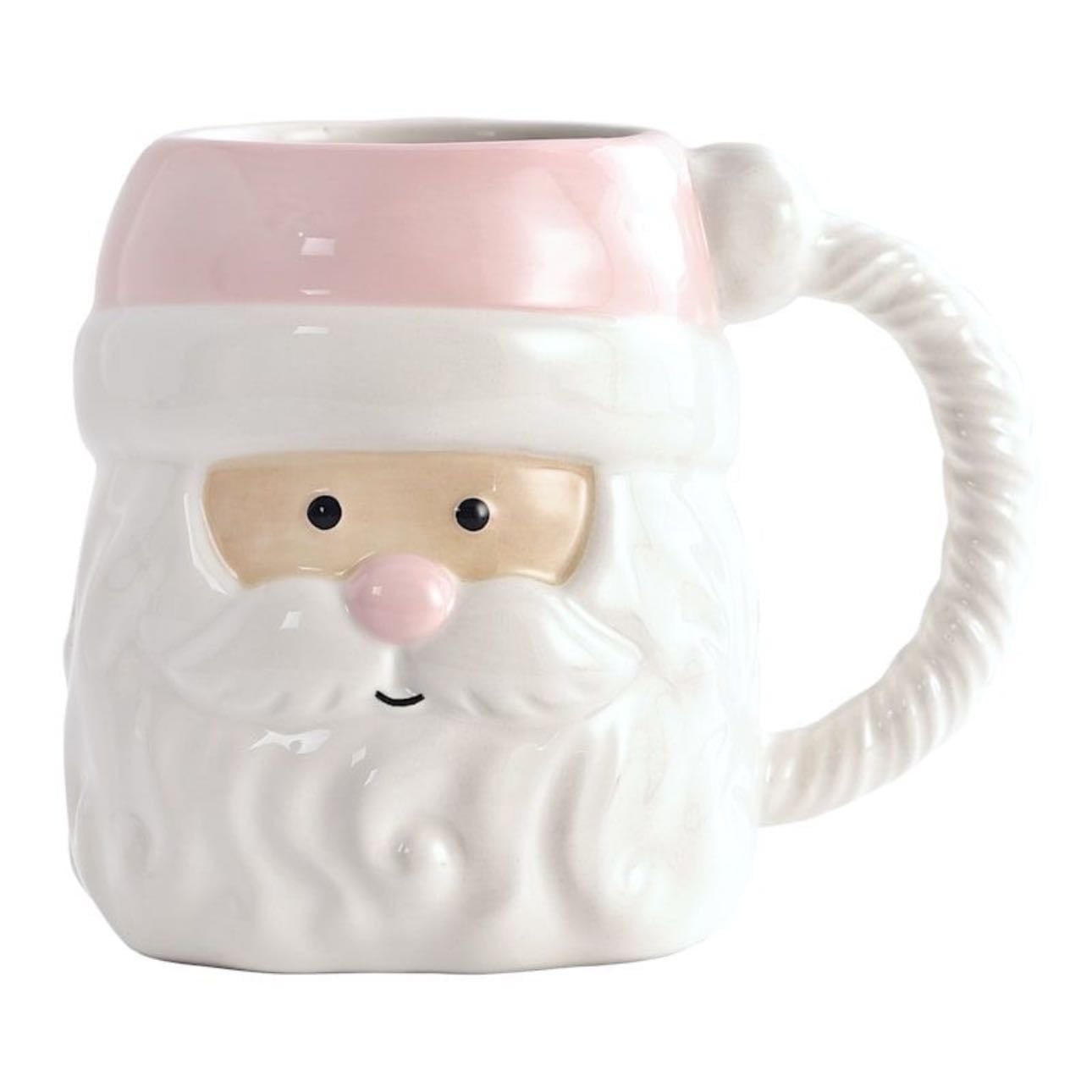 Pink Christmas Mug