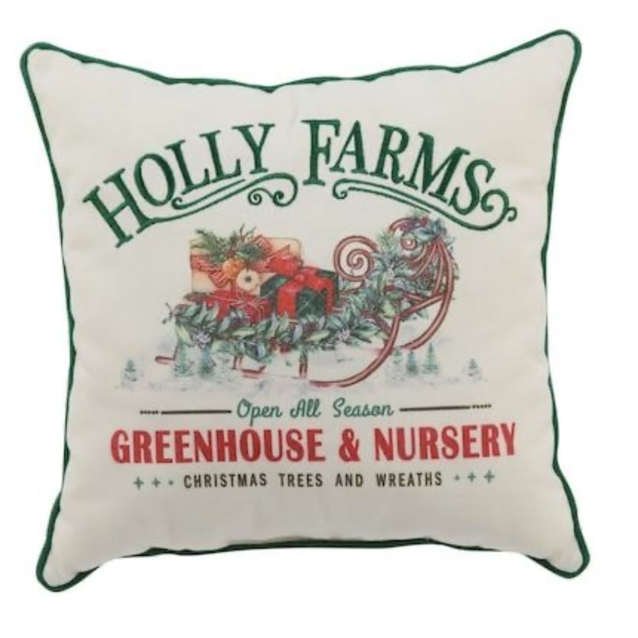 Holly Farms Greenhouse & Nursery Wall Sign