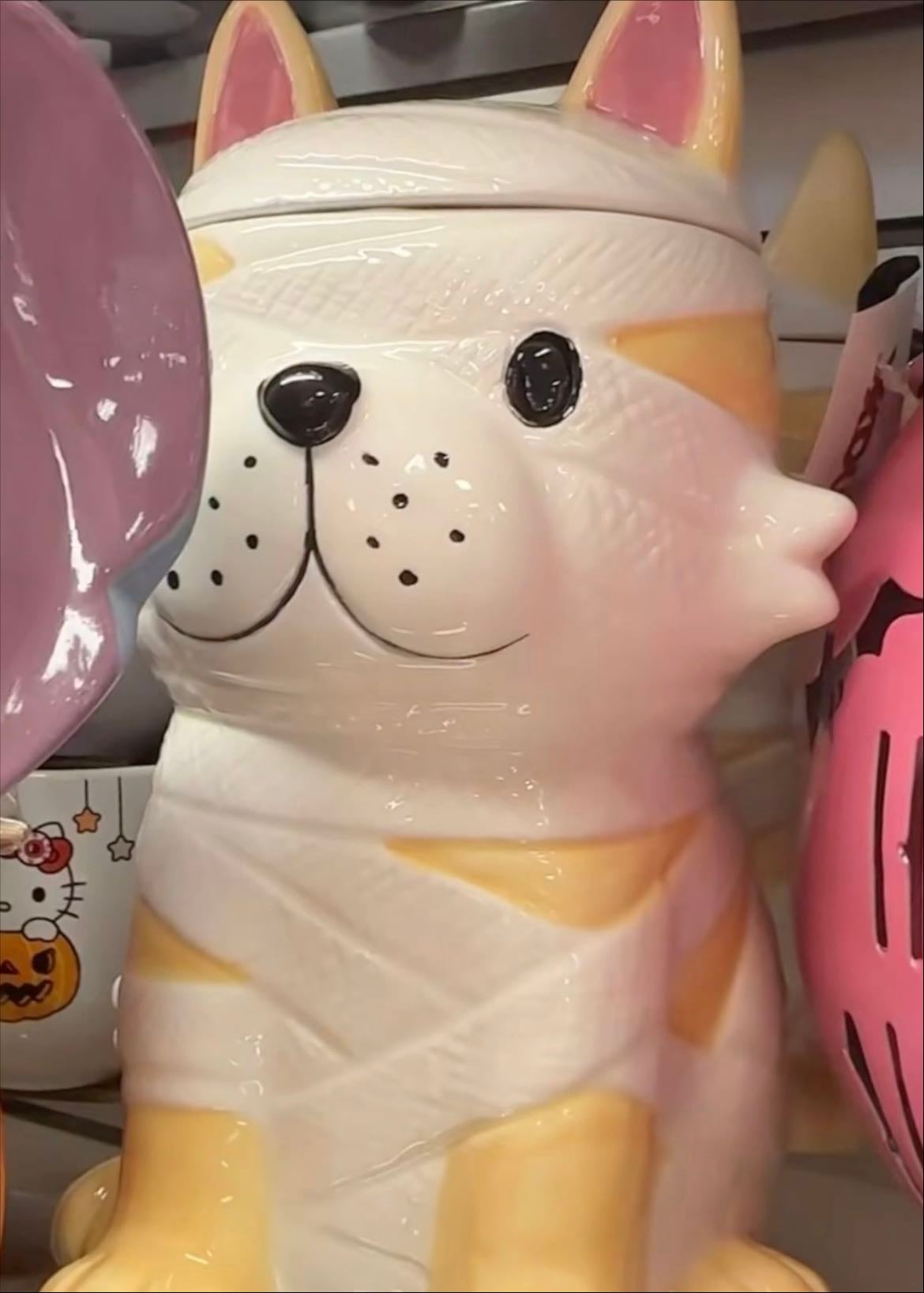 Dog Mummy Cannister